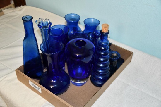 Quantity of blue glass to include