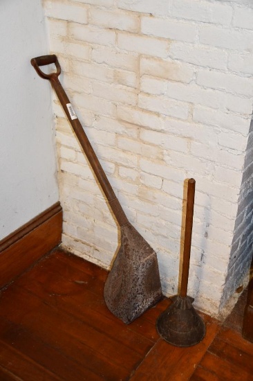Antique washing handles