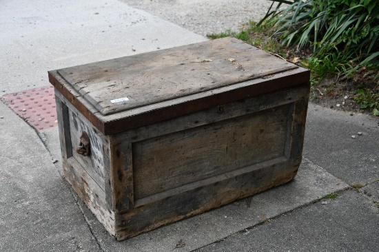 Early & primitive carpenters chest