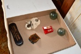 Flat of advertising items to include