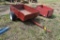 4'x6' metal dump trailer