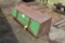 Shop built loader bucket