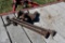 Solid adjustable hitch w/ stabilizer bars