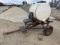 200 gal. poly tank on trailer