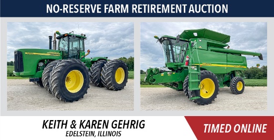 No-Reserve Farm Retirement Auction - Gehrig