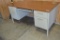 Modern metal office desk