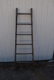 Primitive Wooden ladder/quilt rack