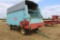 Forage King 14' Silage Box on JD 1075 Gear