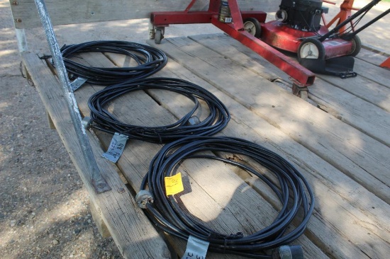 (3) 220 Volt Cords