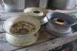 (3) Steel 6 Bolt Imp. Rims