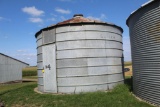 Approx. 2000 Bushel 18' Grain Bin,
