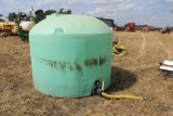 Approx. 1500 Gallon Poly Tank