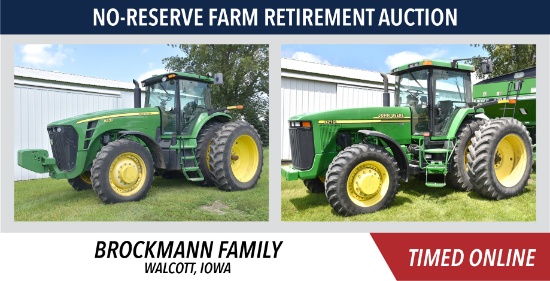 No-Reserve Farm Retirement Auction - Brockmann