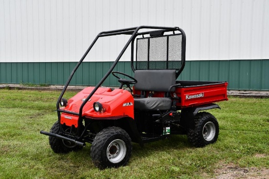 Kawasaki Mule 550 side by side