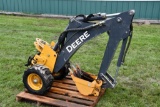 John Deere JD17ZTS backhoe attach. on 10