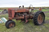 Farmall M tractor for parts