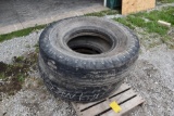 (2) 12.00-20 tires