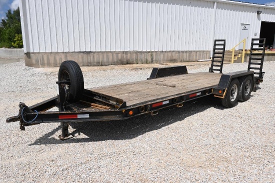 2010 Trail King 20' flatbed trailer