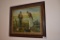 27 in. x 22 in. Antique farming picture