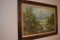 44 in. wide x 31 in. tall modern waterfall painting