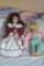 (2) Modern dolls