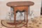 Small 1-drawer end table with leaves