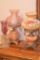 (3) Parlor & dresser lamps