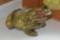 Ceramic frog planter