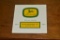 6 in. square 1964 John Deere Kruse Implement coaster tile
