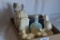 Quantity of figurines and statues