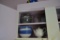 Contents of kitchen cabinets