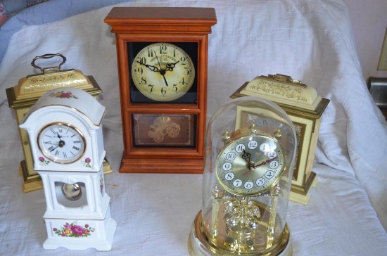 (5) Modern clocks to include