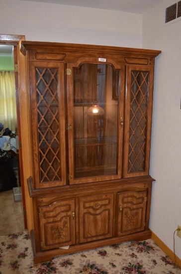 79 in. tall x 50 in. wide modern China Cabinet buffet