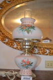 18 in. tall modern parlor lamp