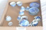 Partial child's oriental tea set
