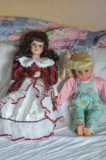 (2) Modern dolls