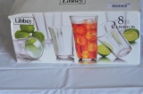 Libbey 8-piece glassware set