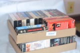 Large quantity of VHS tapes