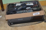 RCA VCR & large quantity of older remote controls