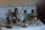 Quantity of kerosene and oil lamps