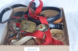 Belts & belt buckles to include John Deere