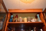 Large quantity of dishes & glassware to include Carnival glass