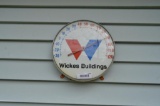 Wickes buildings round thermometer