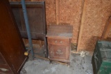 Contents of storge room off of garage to include