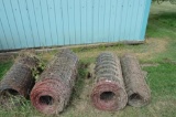 (4) Partial of Red Brand wire