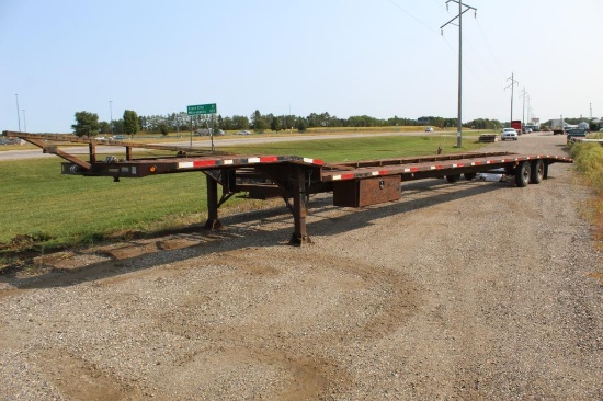 2013 Shipshe...102" x 50' Tandem Axle Wedge Trailer,