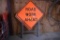 (2) construction road signs