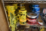Caution tape & first aid supplies