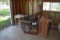 Older table, rolling cart, end table, etc.