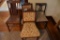 (4) Mismatched chairs